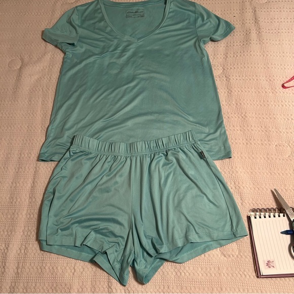 Eddie Bauer Other - Eddie Bauer PJ Set Soft Cozy Lounge Leisure Comfy Cabincore Cottagecore Sz L